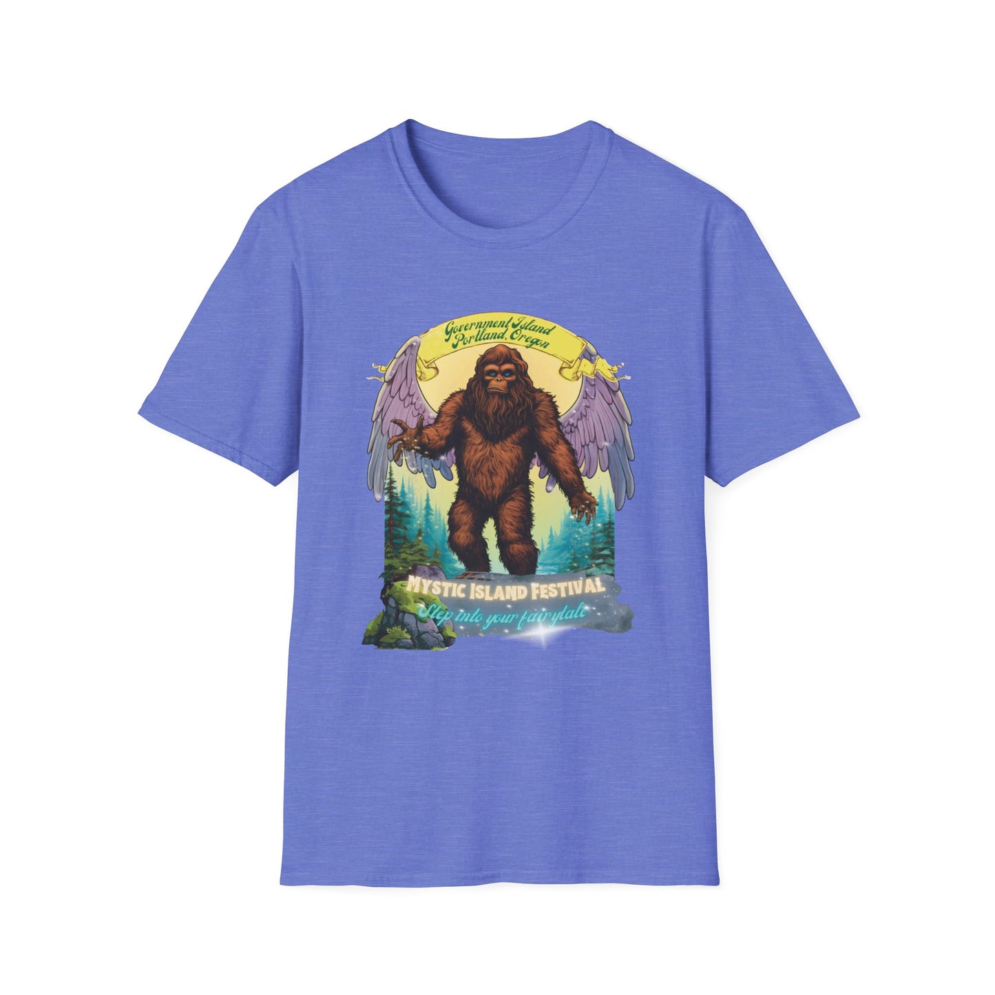Mystic Island Sasquatch Unisex T-shirt