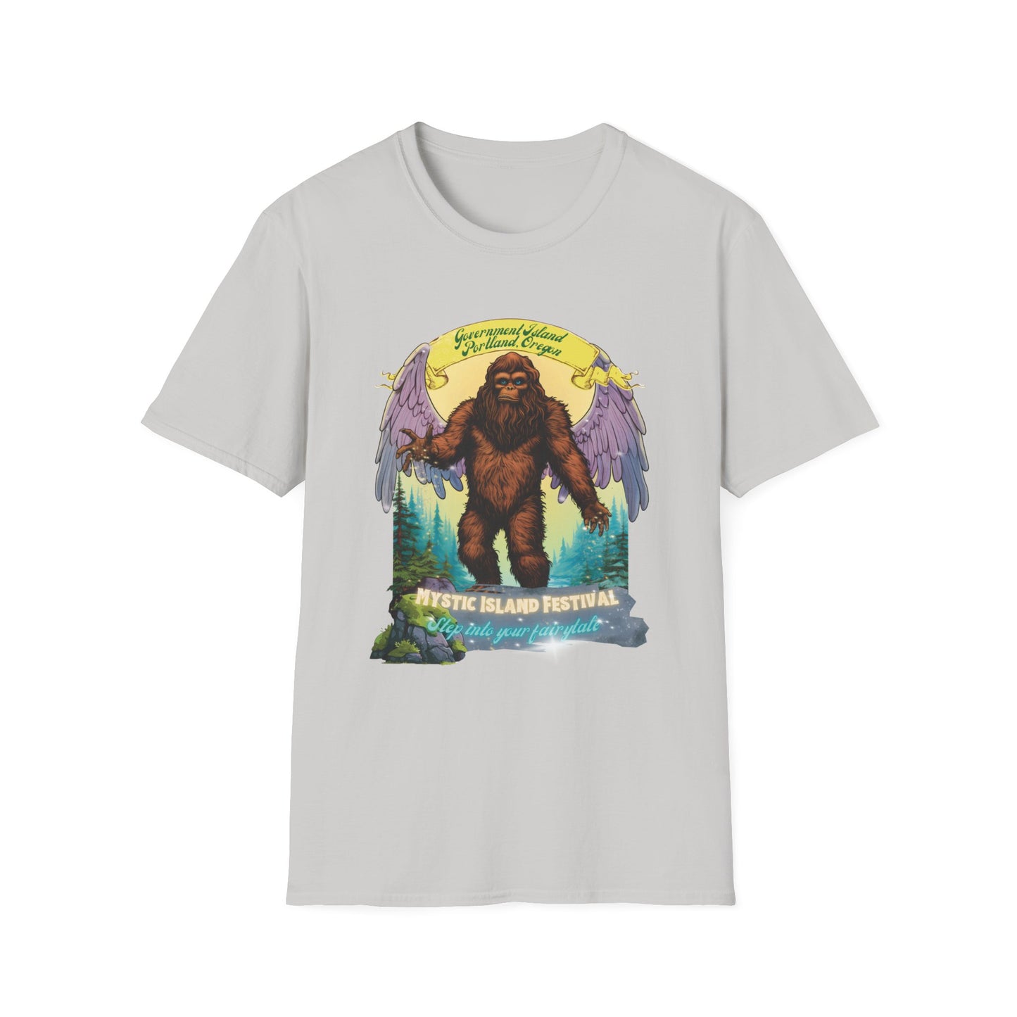Mystic Island Sasquatch Unisex T-shirt