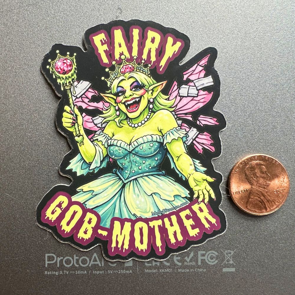 Fairy Gob Mother Vinyl Sticker