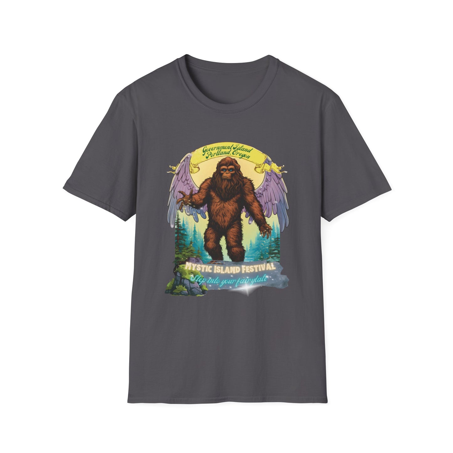 Mystic Island Sasquatch Unisex T-shirt