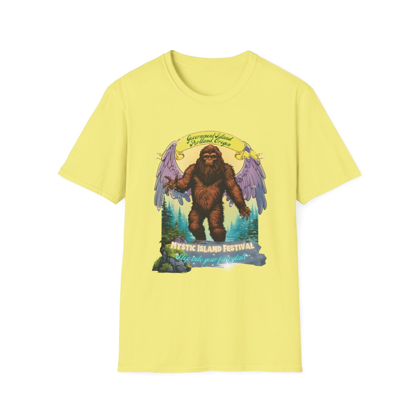 Mystic Island Sasquatch Unisex T-shirt