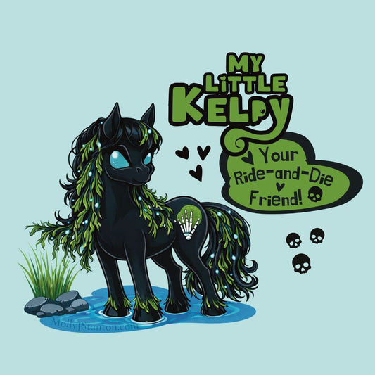 My Little Kelpy Vinyl Sticker
