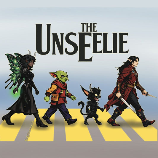 The Unseelie Abbey Road Crossover Vinyl Sticker