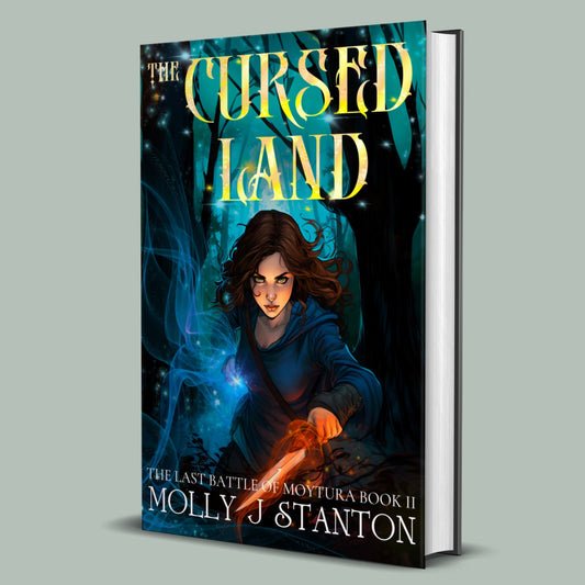 Epic urban fantasy adventure book illustrated by Molly J Stanton