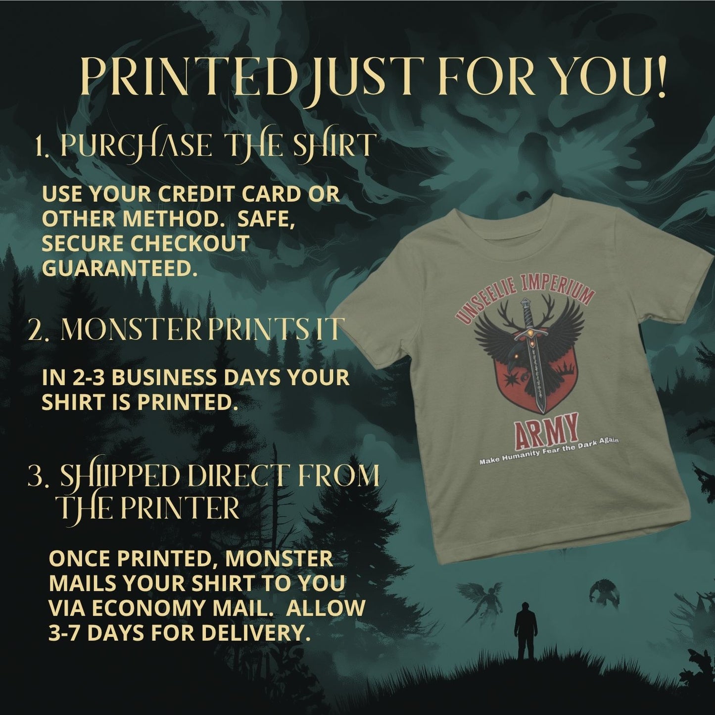 Unseelie Imperium Army Unisex T-Shirt