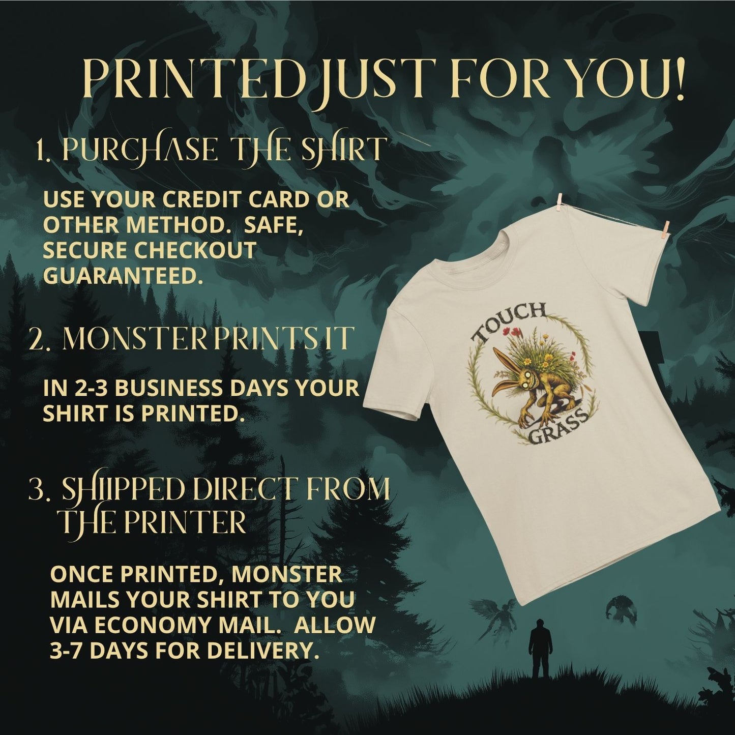 Stray Sod Touch Grass Graphic T-Shirt