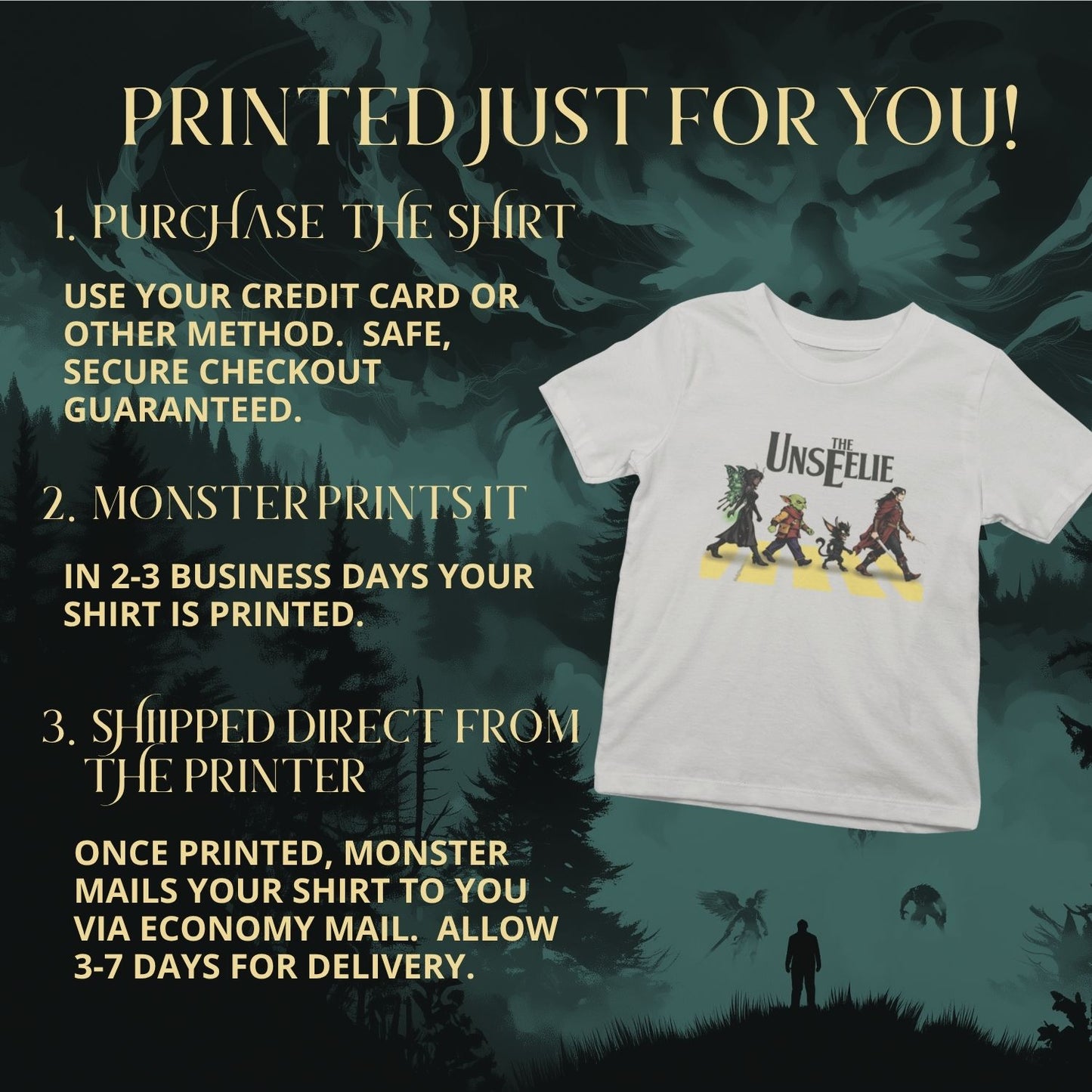 The Unseelie Abbey Road Tee