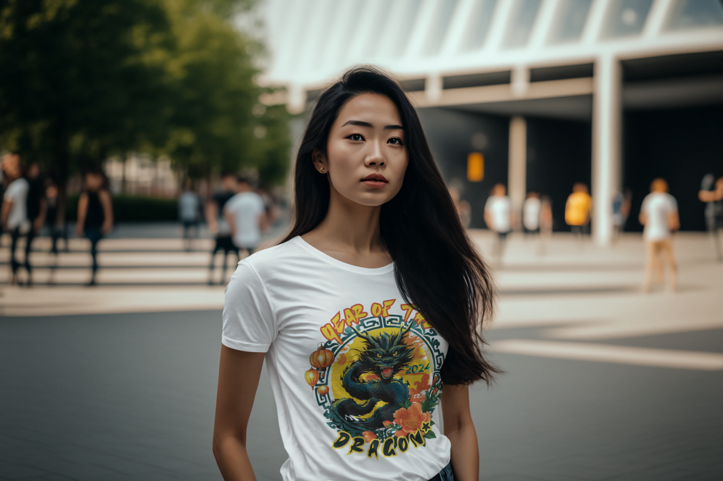 Year of the "Dragon" Women's Fitted T-Shirt